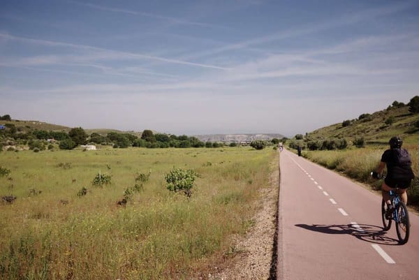 De paseo por la Vía Verde del Tajuña