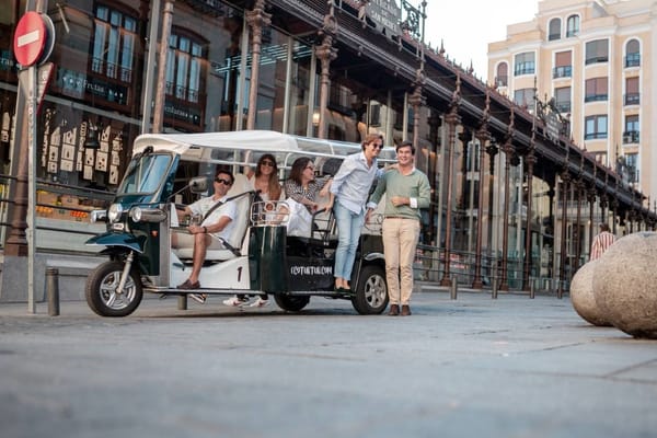 Planes que hacer en Madrid con un Tuk Tuk