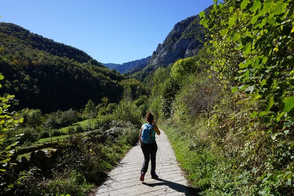 De ruta por el Desfiladero de los Arrudos en Asturias