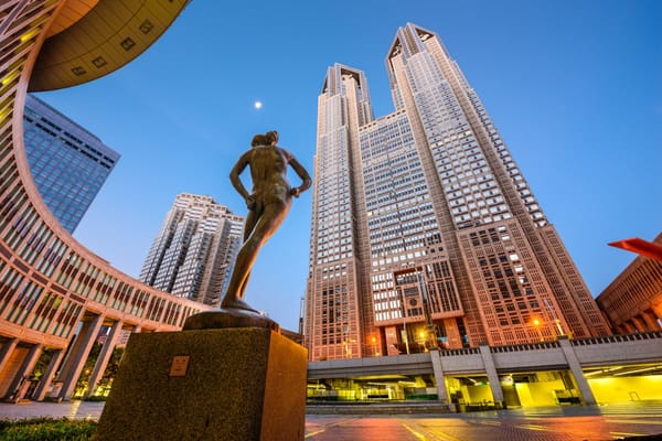 Una ruta por los rascacielos más espectaculares de Tokio